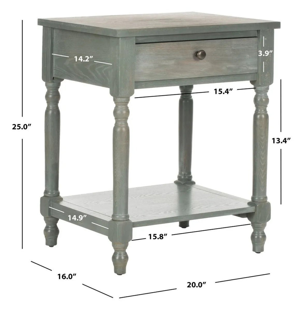 Tami Nightstand With Storage Drawer - From Where Finds - 