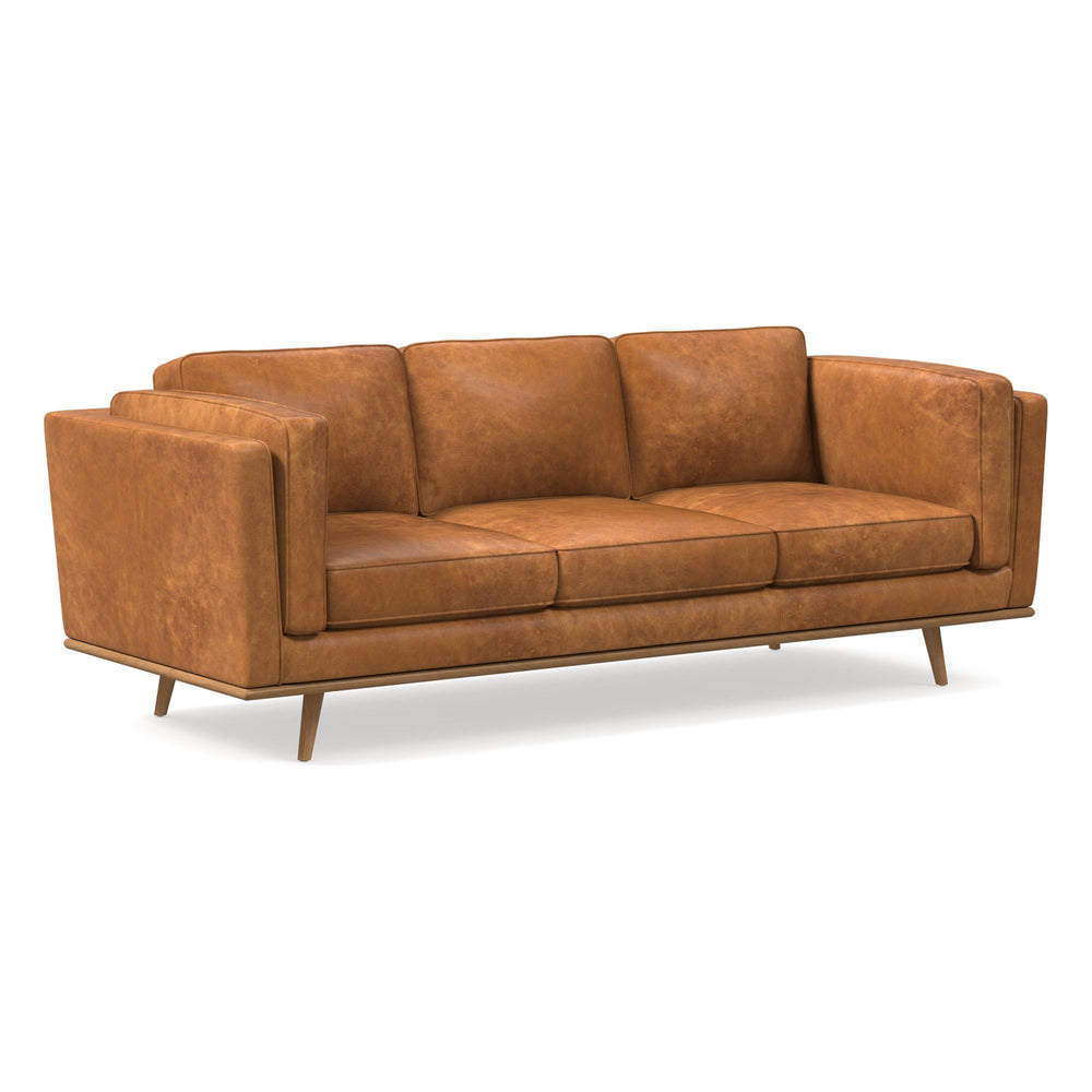 Zander Leather Sofa (90")
