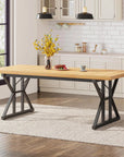 Taneja Metal Base Dining Table - From Where - 