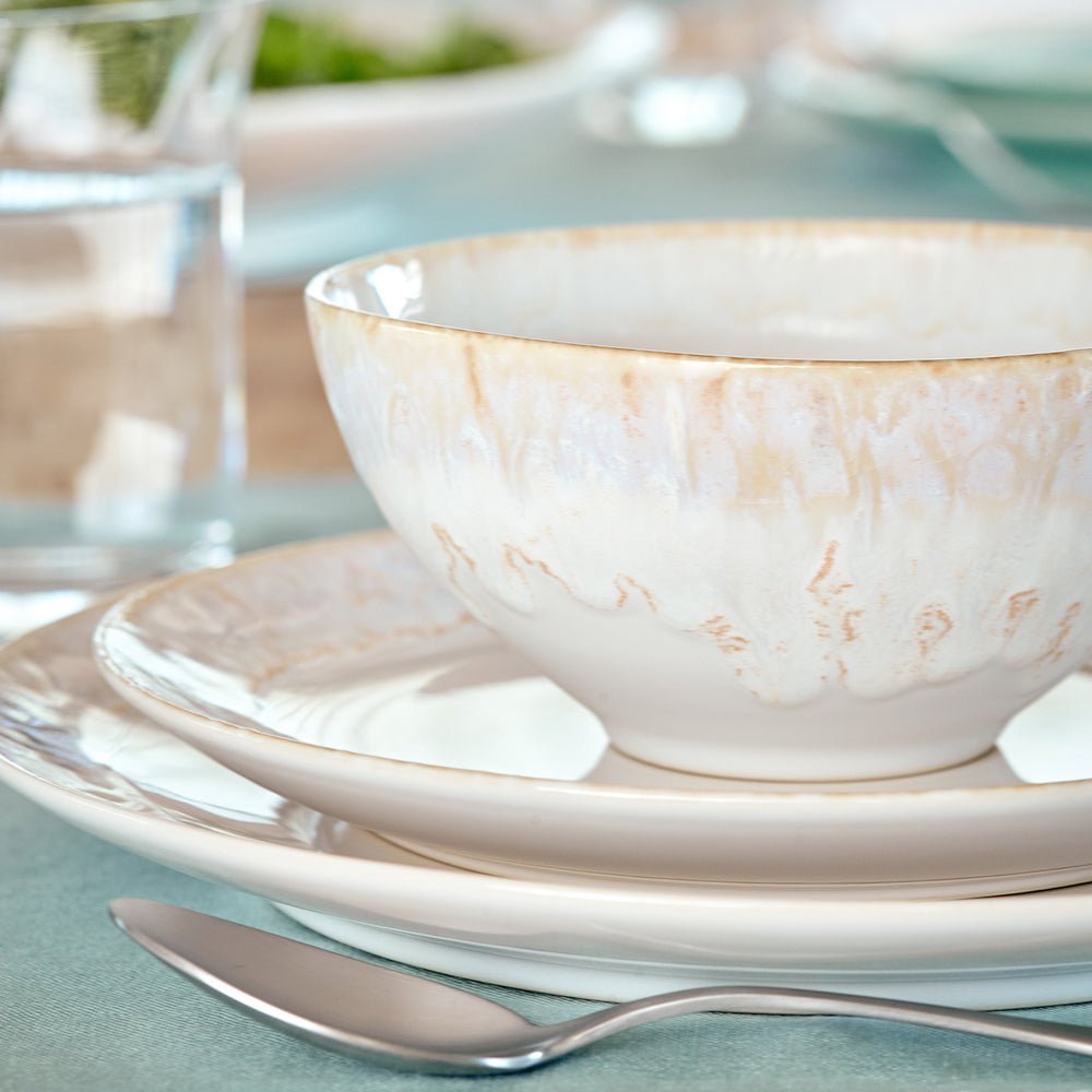 Taormina 12 - Piece Dinnerware Set with Cereal Bowl - From Where Finds - 