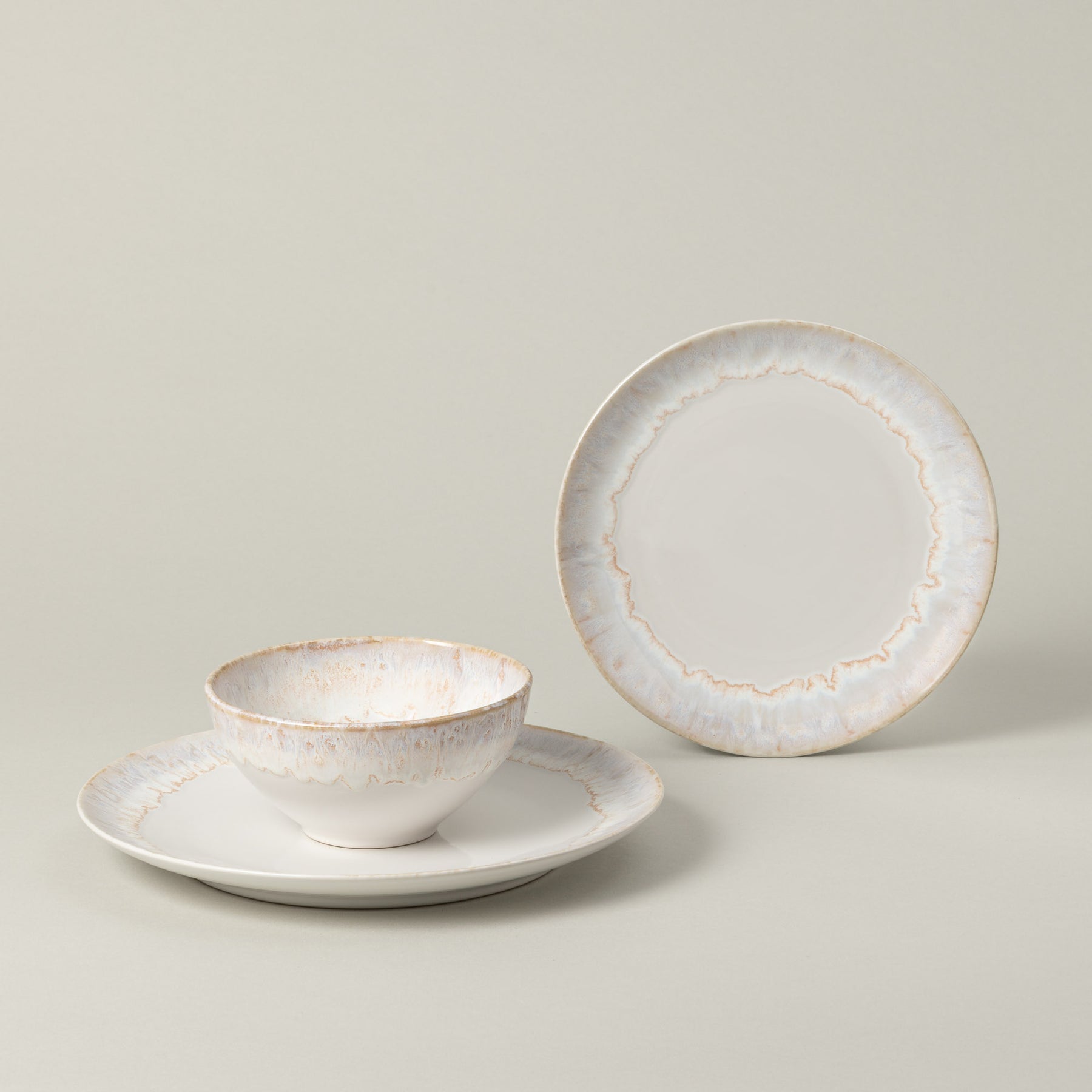 Taormina 12 - Piece Dinnerware Set with Cereal Bowl - From Where Finds - 