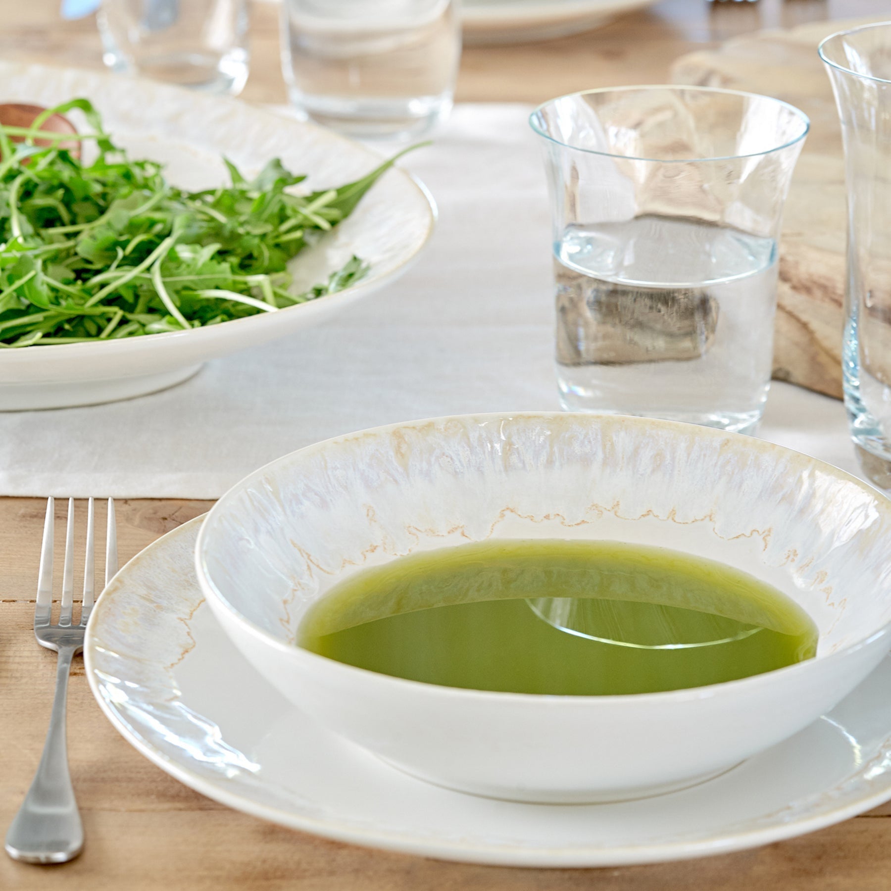 Taormina 12 - Piece Dinnerware Set with Pasta Bowl - From Where Finds - 