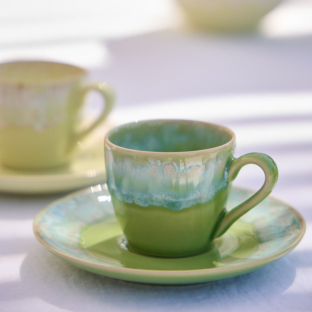 Taormina Coffee Cup &amp; Saucer (Set of 6) - From Where Finds - 