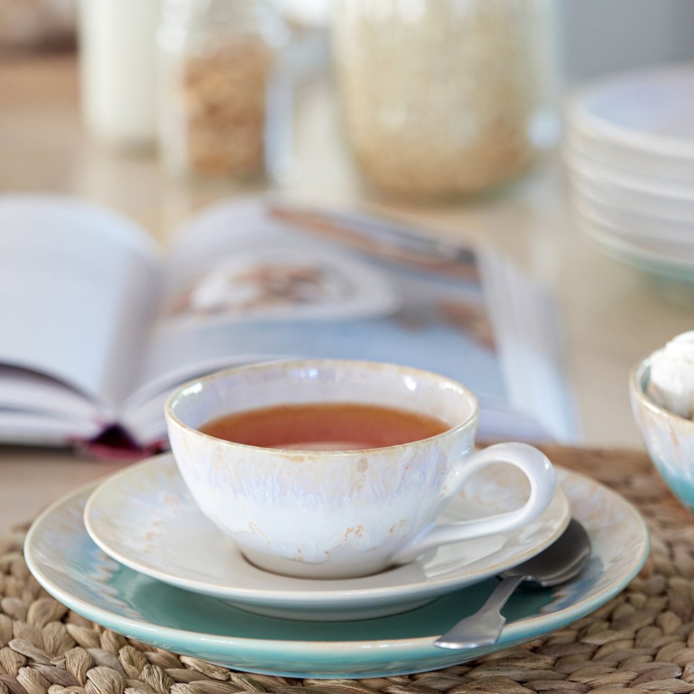 Taormina Tea Cup and Saucer (Set of 6) - From Where Finds - 
