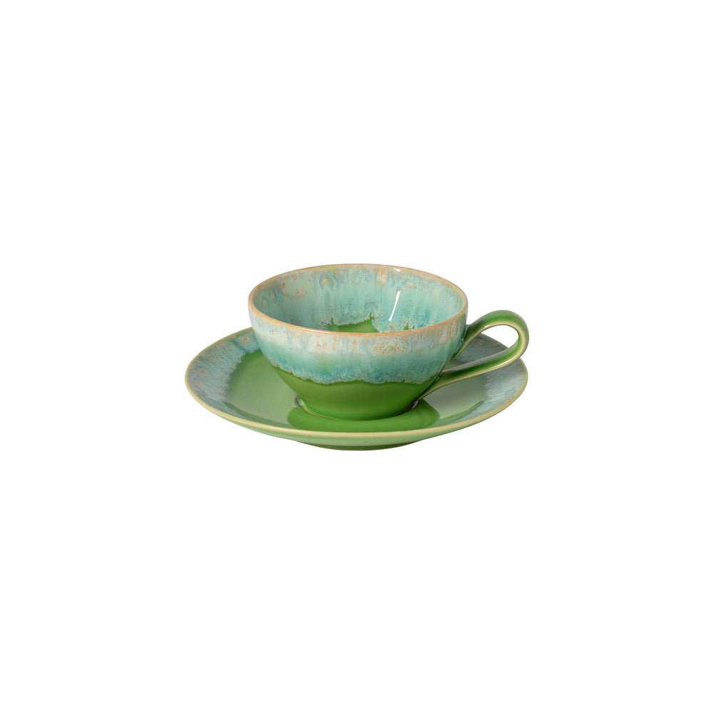 Taormina Tea Cup and Saucer (Set of 6) - From Where Finds - 