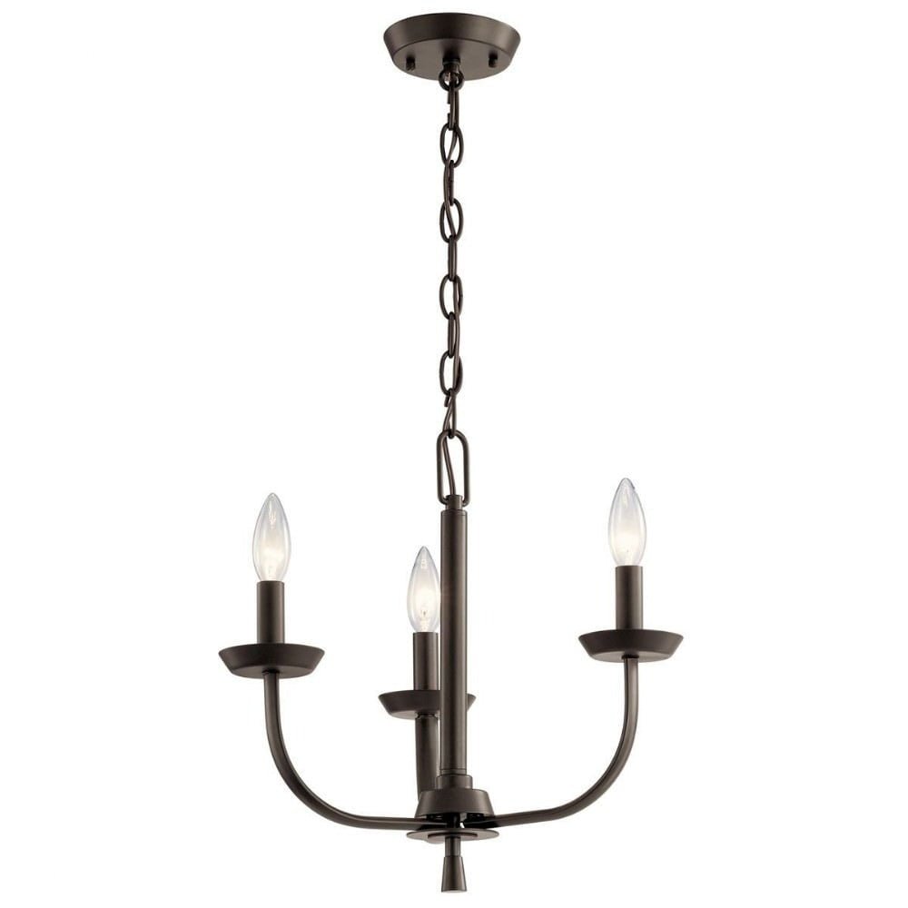 Taper Candle Chandelier Black - From Where - 