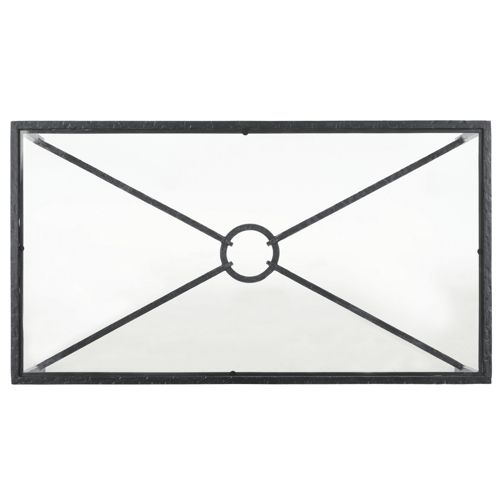 Tauri Metal Rectangle Coffee Table - From Where Finds - 