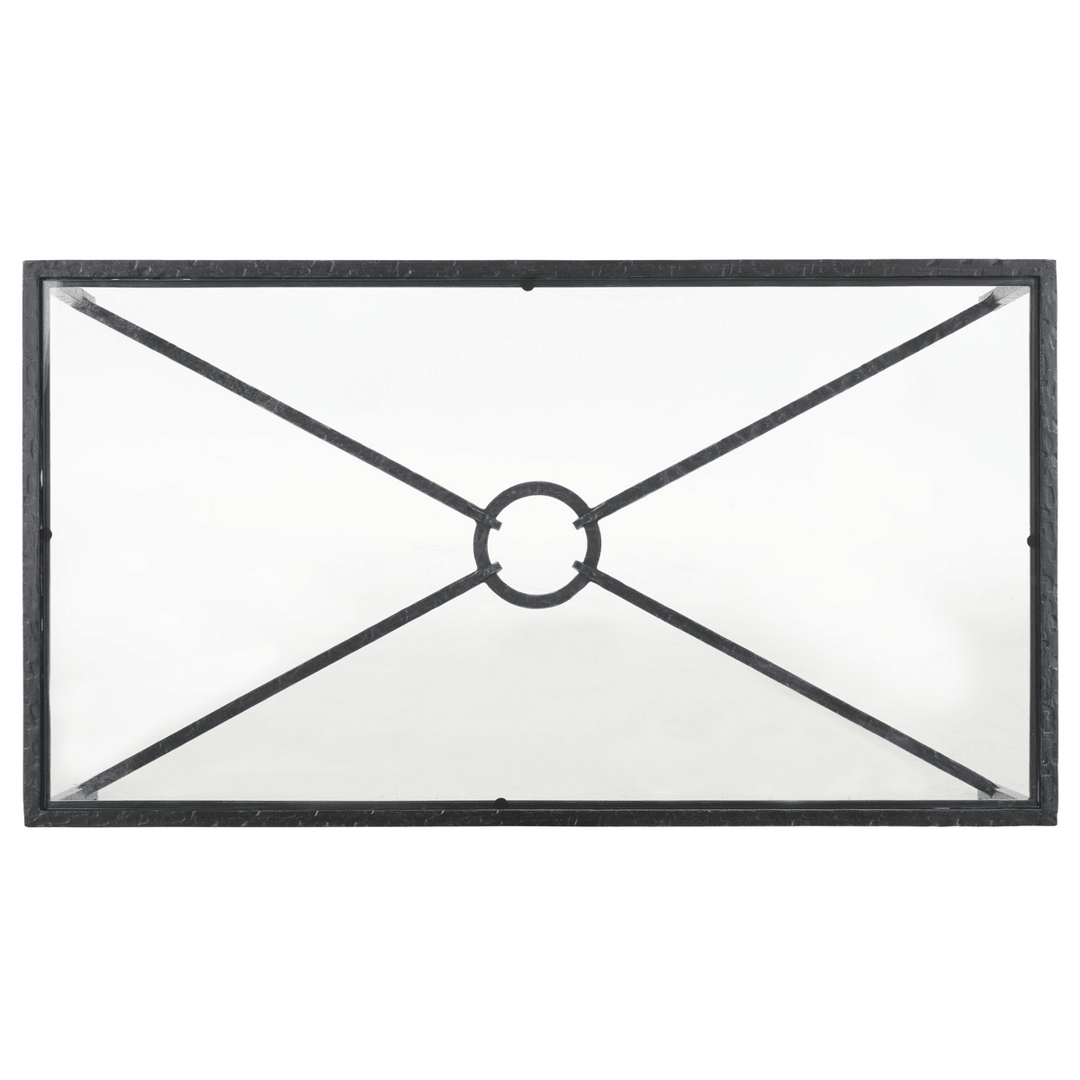 Tauri Metal Rectangle Coffee Table - From Where Finds - 