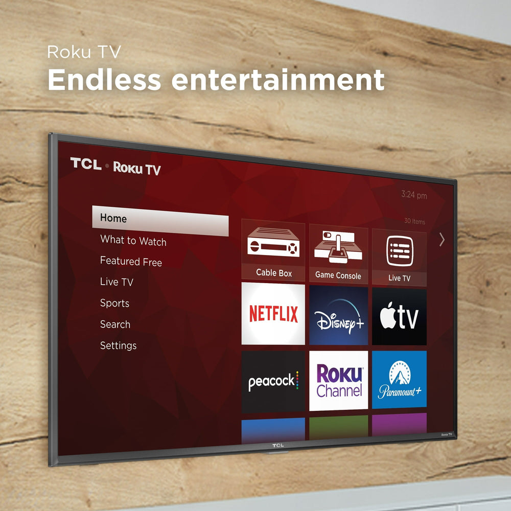 TCL 32 - Class 3 - Series Full HD 1080p LED Smart Roku TV - From Where -