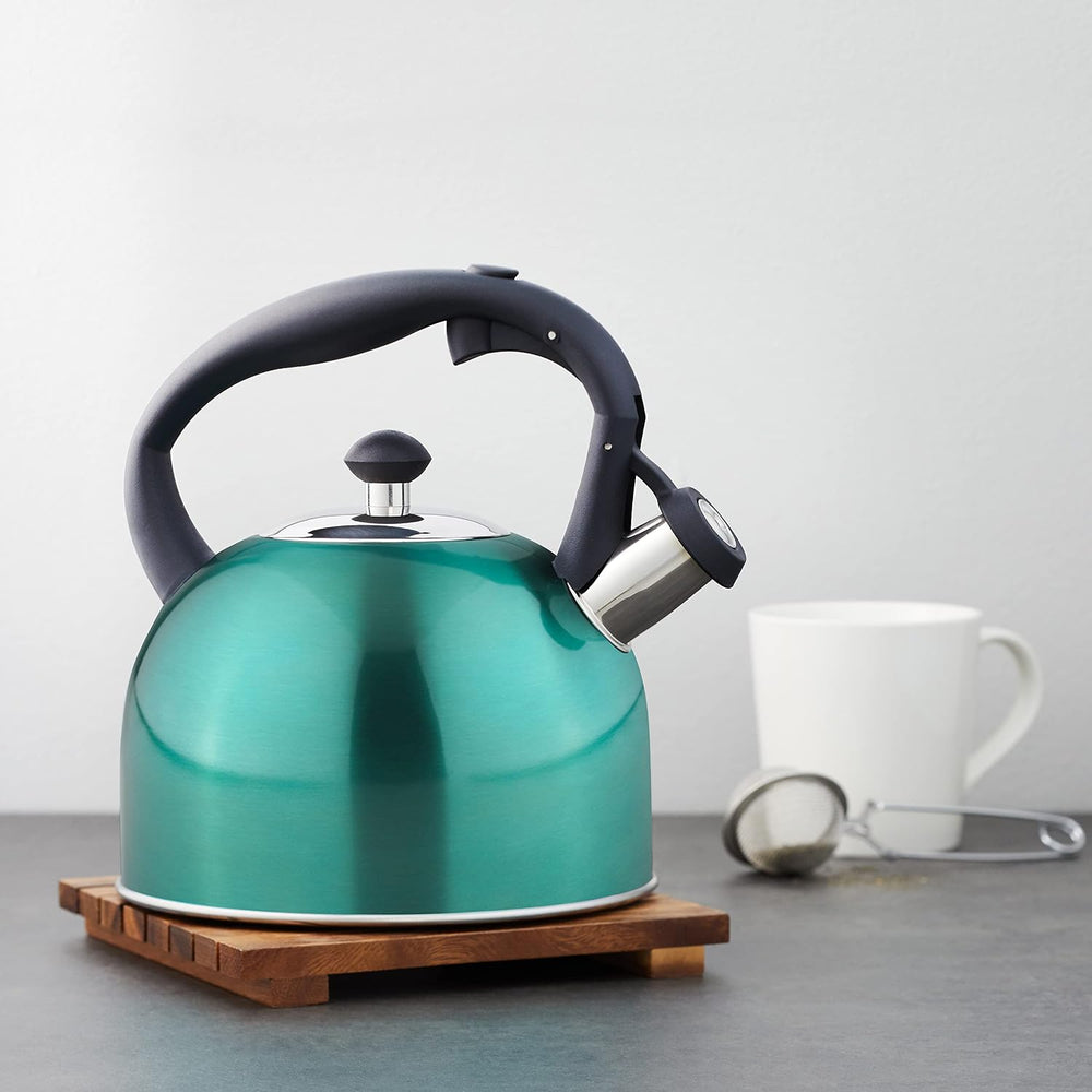 Tea Kettle with Whistle Spout - From Where Finds -