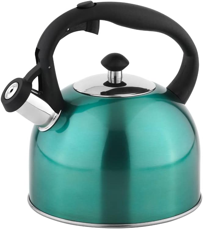 Tea Kettle with Whistle Spout - From Where Finds -