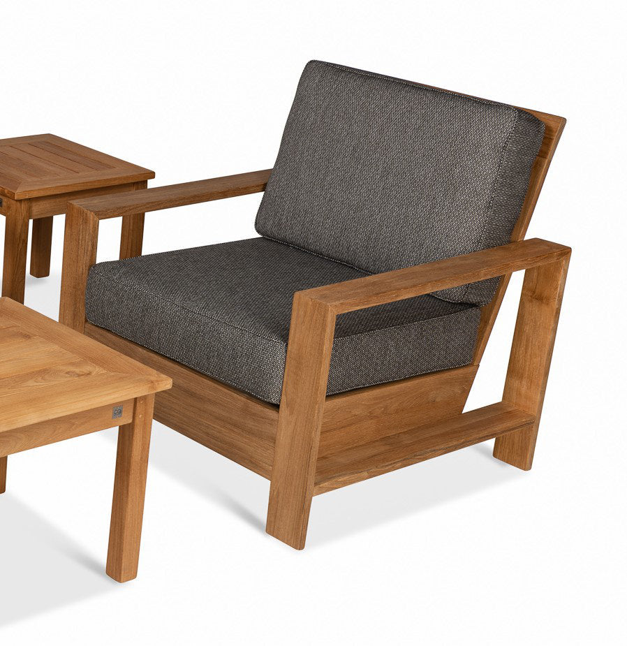 Teak All - Weather Wicker Lounge Chair - From Where - 