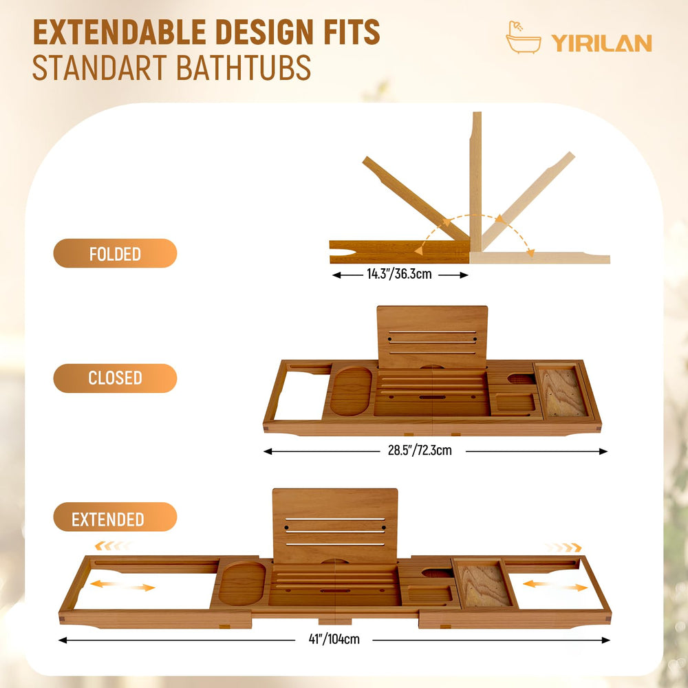 Teak Bathtub Tray - From Where - 