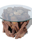 Teak Driftwood Coffee Table - From Where - 