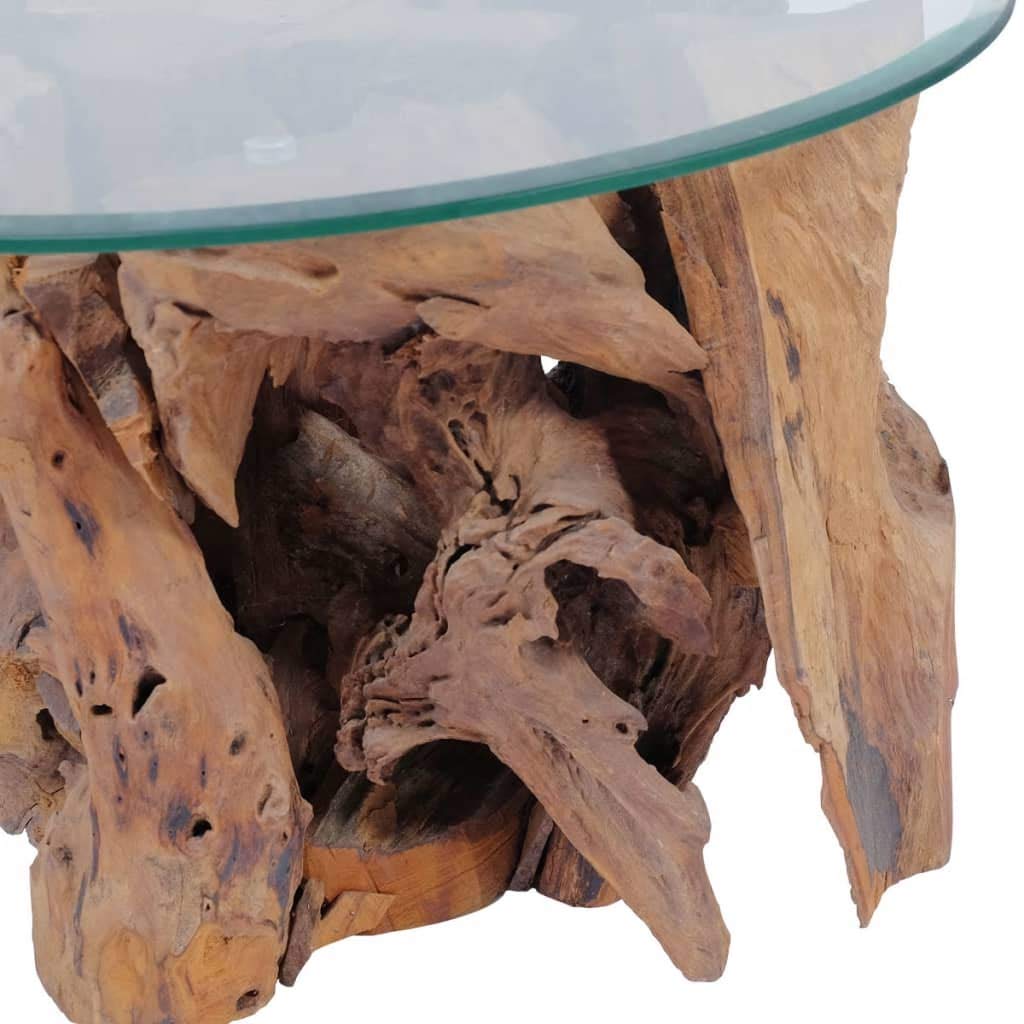 Teak Driftwood Coffee Table - From Where - 