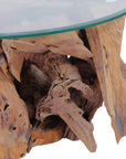 Teak Driftwood Coffee Table - From Where - 
