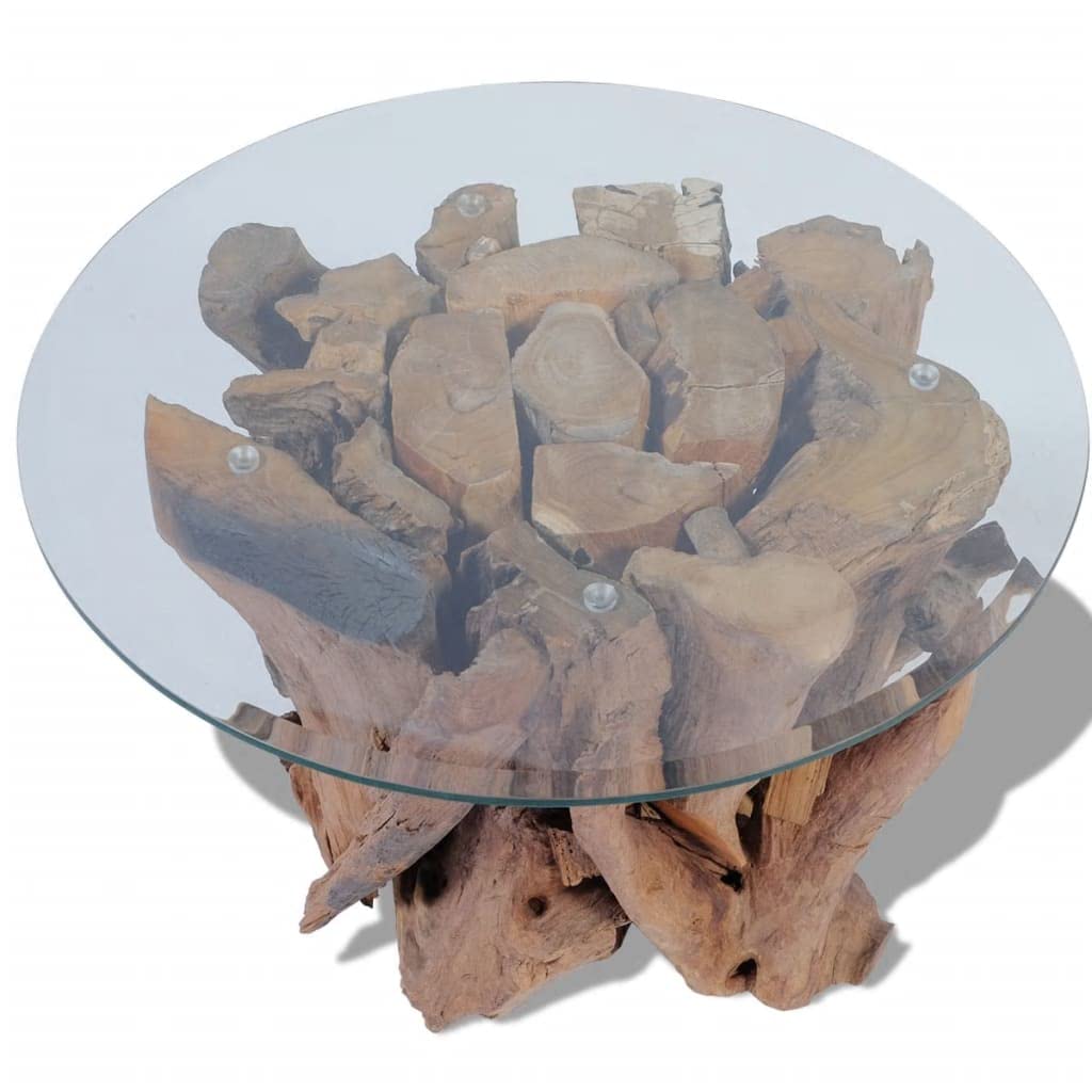 Teak Driftwood Coffee Table - From Where - 
