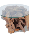 Teak Driftwood Coffee Table - From Where - 