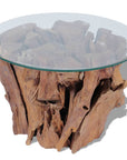 Teak Driftwood Coffee Table - From Where - 
