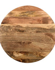 Teasdale Solid Wood Drum Coffee Table - From Where - 