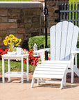 Tek - Wood White Adirondack Chair - From Where - 