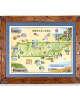 Tennessee Hand-Drawn Map - From Where Finds - Map