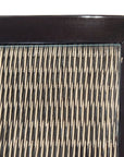Terranova Moza Wicker Antique Brown Server - From Where - 