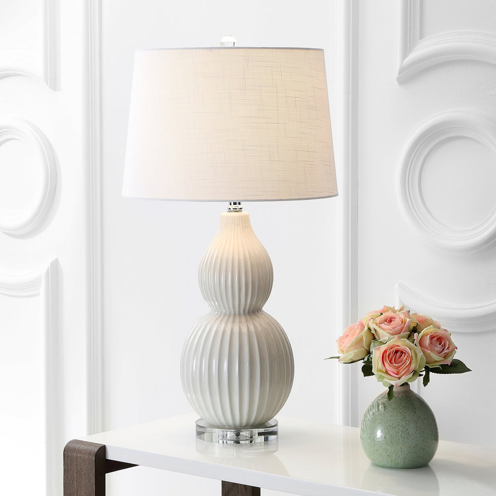 Thatcher Ceramic Table Lamp - From Where - 