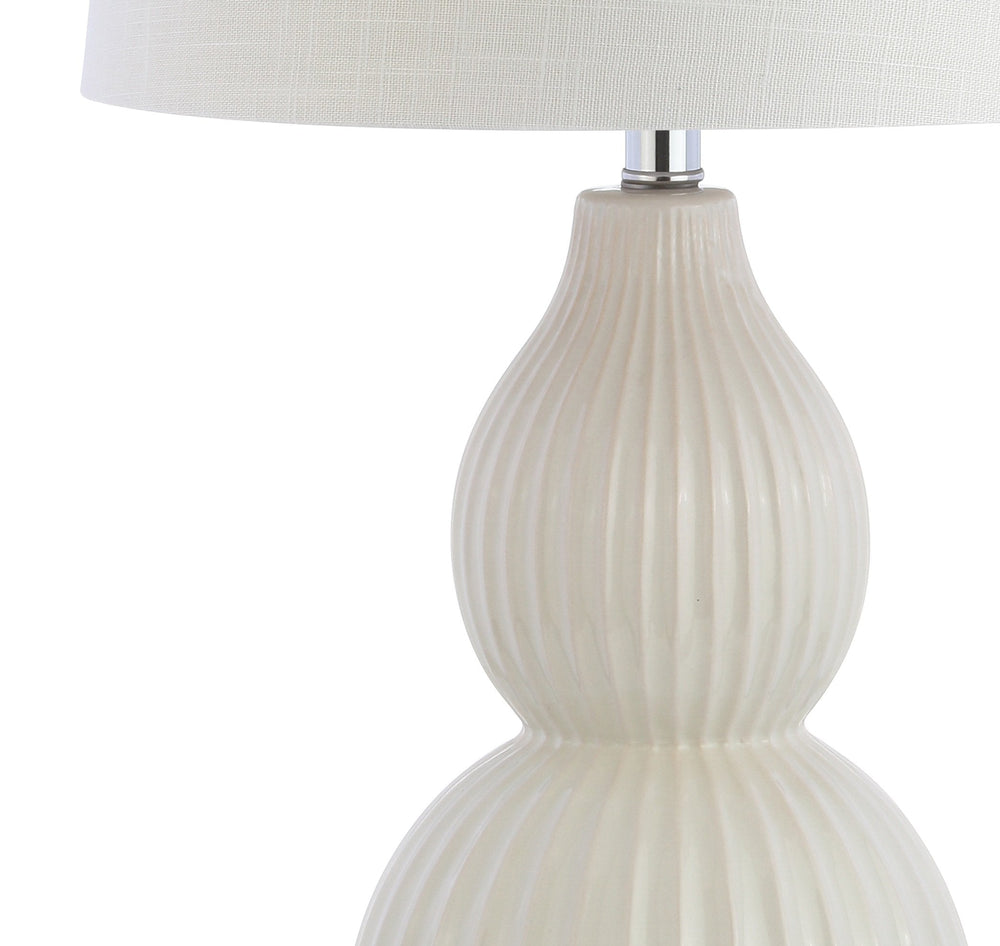 Thatcher Ceramic Table Lamp - From Where - 