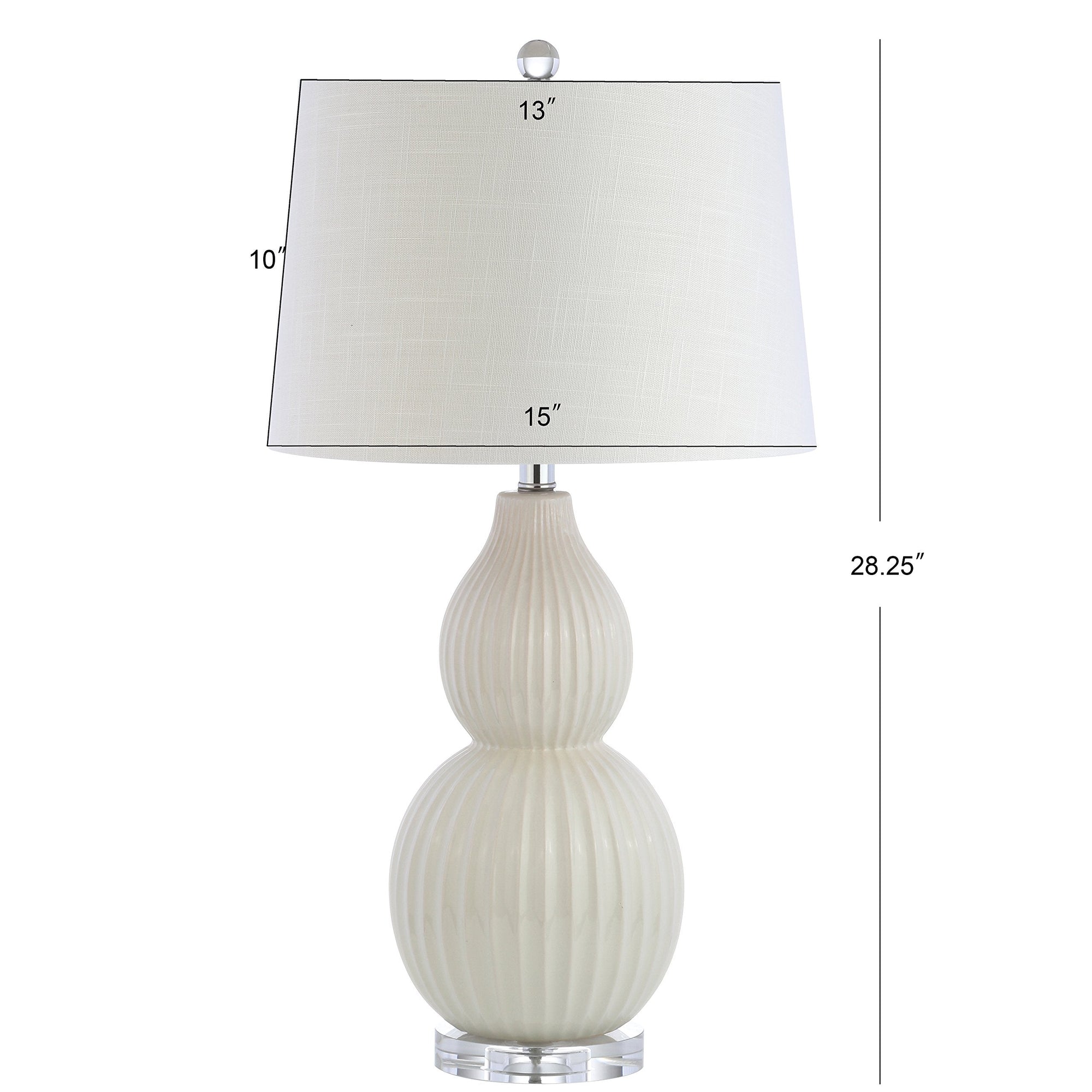Thatcher Ceramic Table Lamp - From Where - 