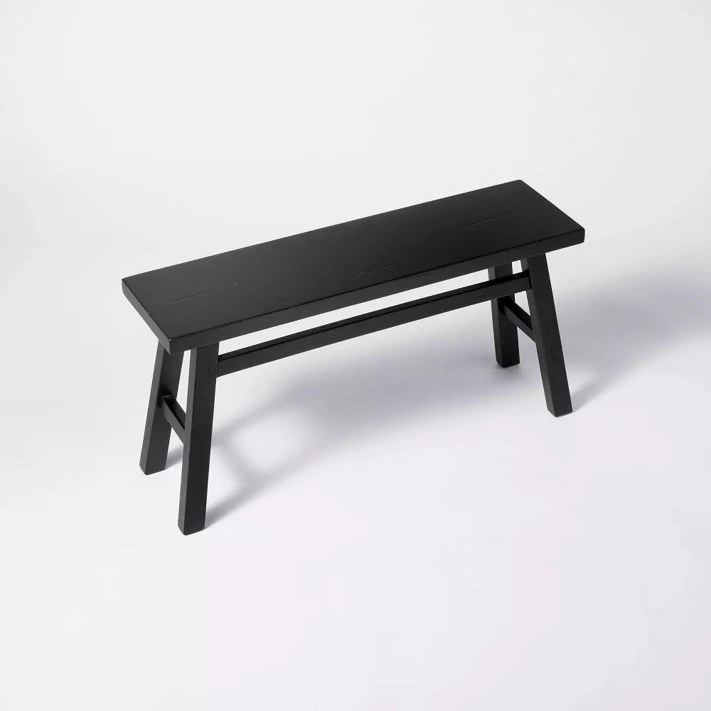 Thatcher Natural Wood Bench - From Where - 