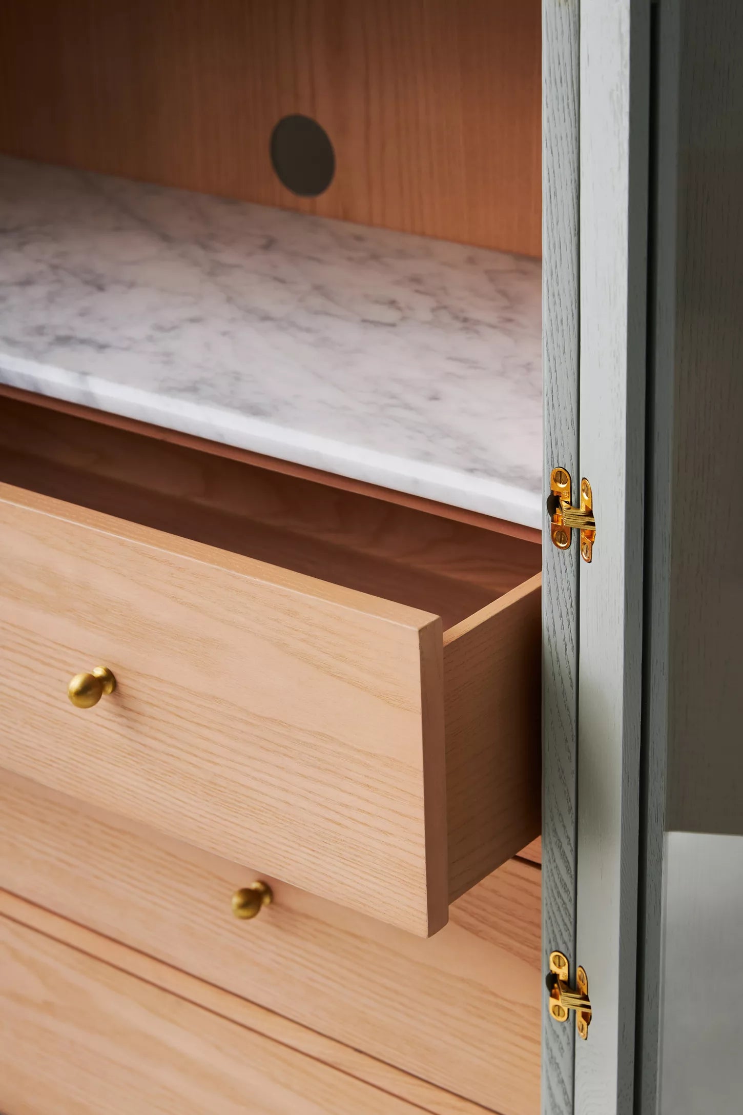 The Fern Marble Top Storage Cabinet - From Where - 