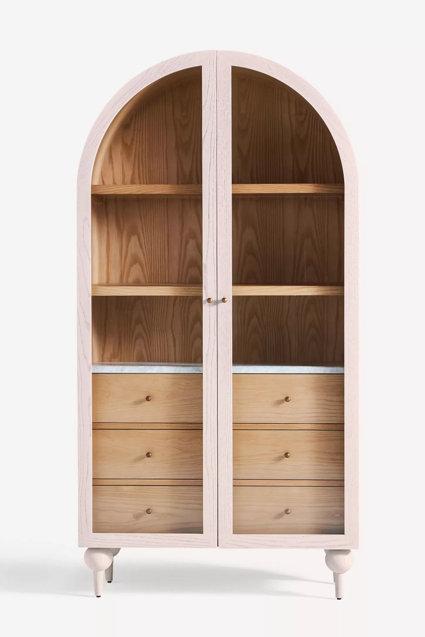 The Fern Marble Top Storage Cabinet - From Where - 
