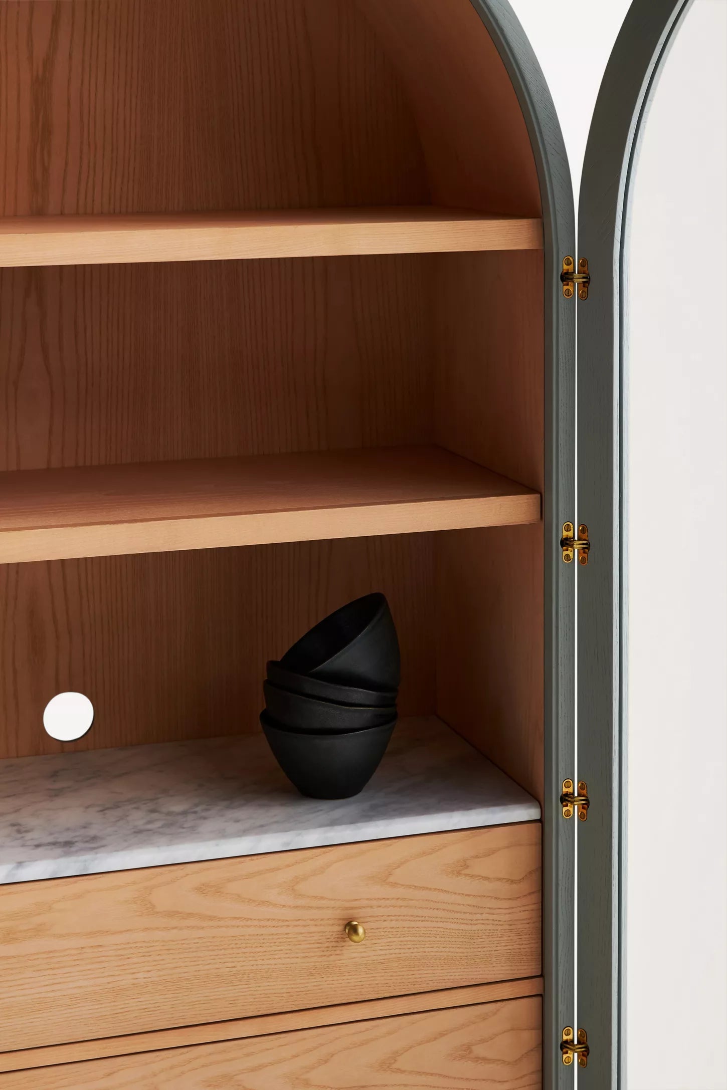 The Fern Marble Top Storage Cabinet - From Where - 