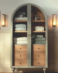 The Fern Marble Top Storage Cabinet - From Where Finds - 