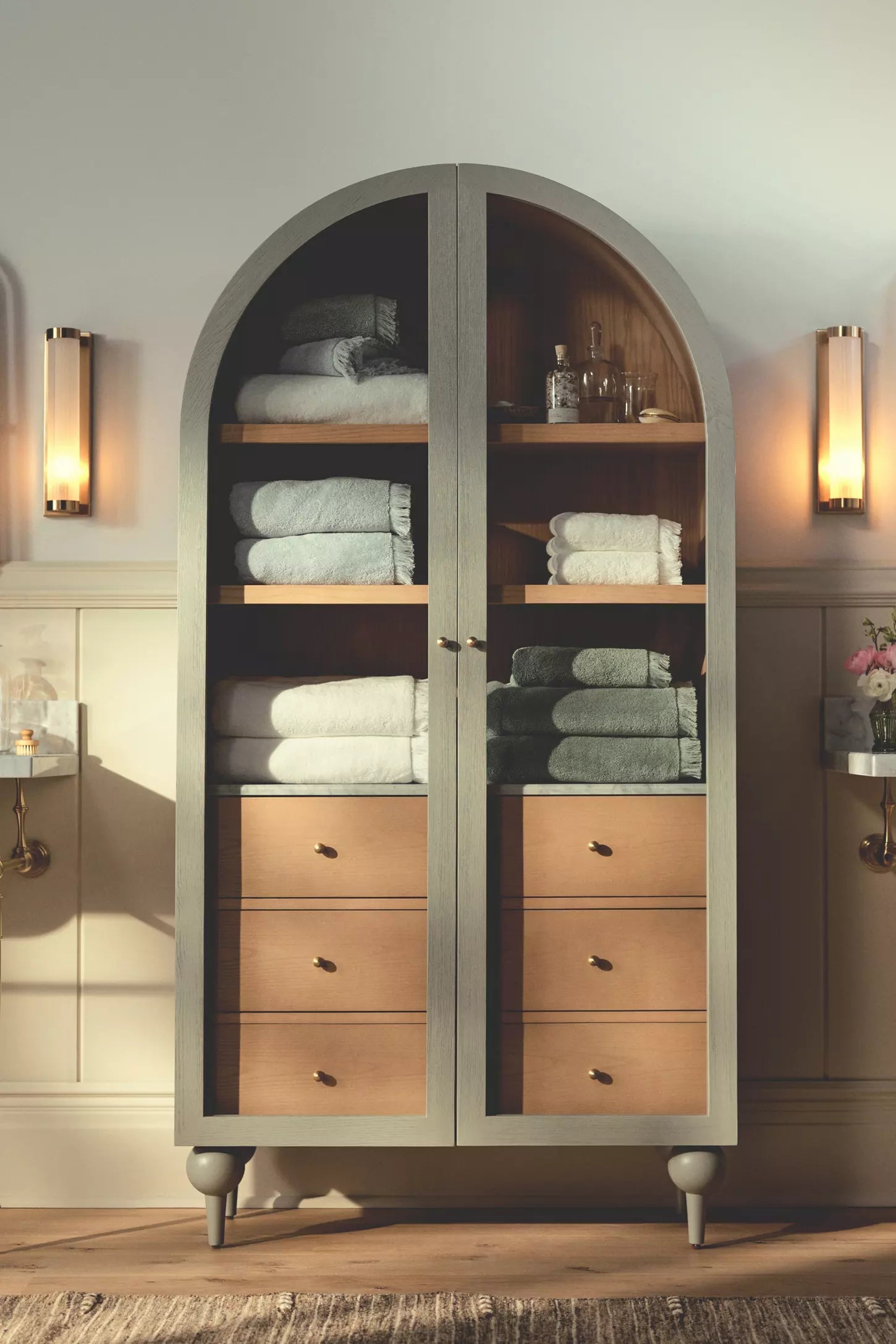 The Fern Marble Top Storage Cabinet - From Where - 