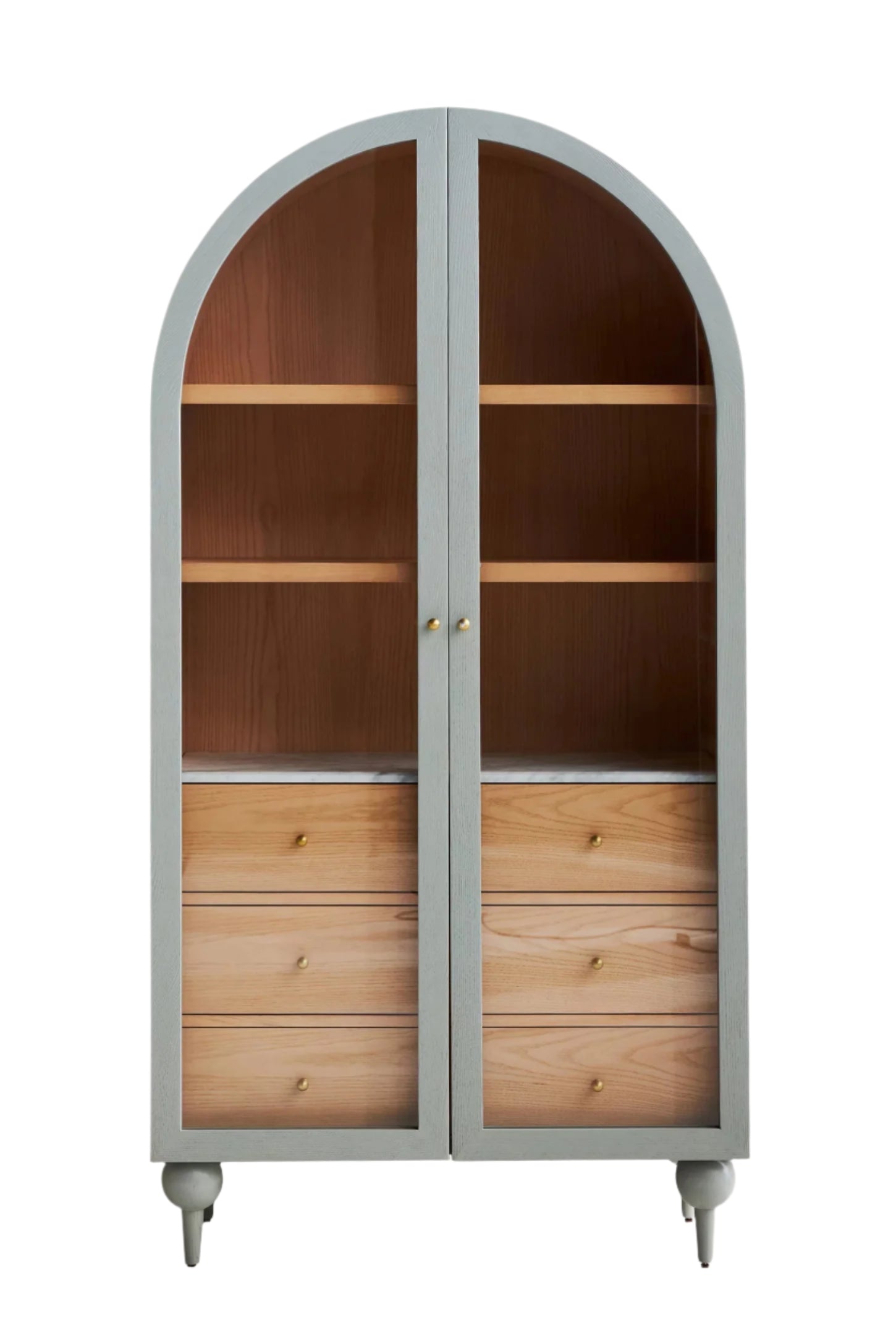 The Fern Marble Top Storage Cabinet - From Where - 