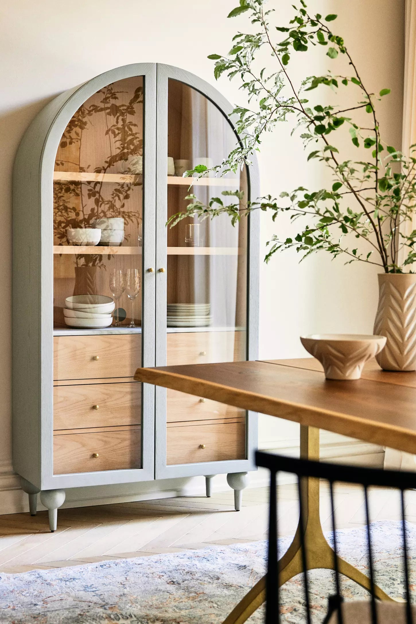 The Fern Marble Top Storage Cabinet - From Where - 