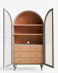 The Fern Marble Top Storage Cabinet - From Where Finds - 