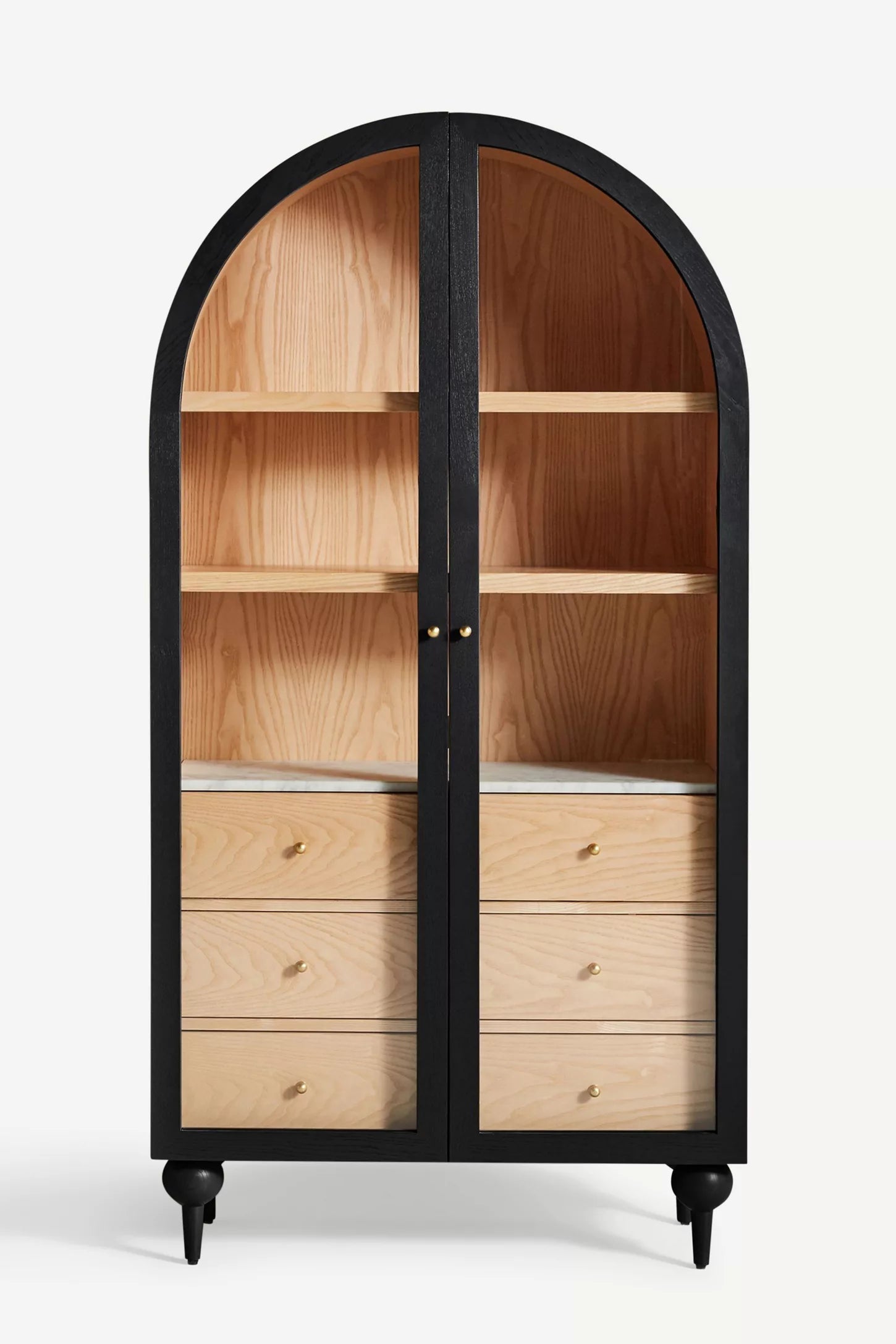 The Fern Marble Top Storage Cabinet - From Where - 