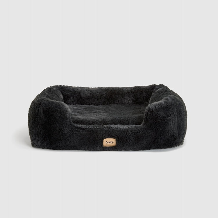The Lola Pet Bed | Charcoal Grey - From Where Finds -