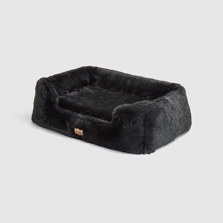 The Lola Pet Bed | Charcoal Grey - From Where Finds -