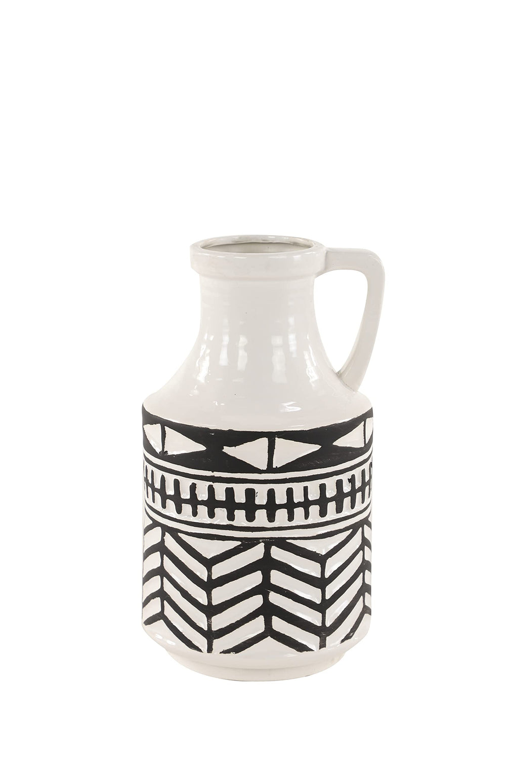The Novogratz Ceramic Tribal Vase - From Where - 