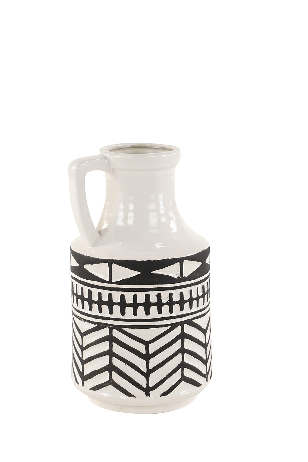 The Novogratz Ceramic Tribal Vase - From Where - 