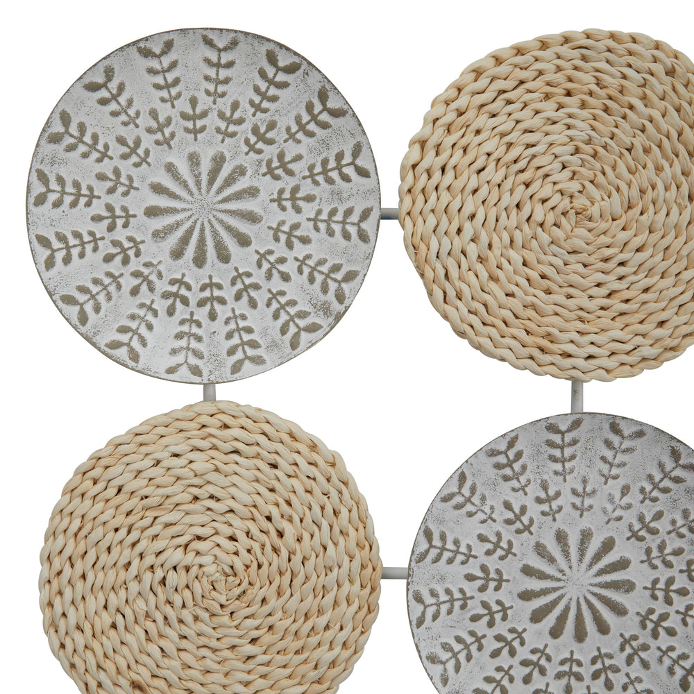 The Novogratz Metal Plate Carved Designs Wall Decor - From Where - 