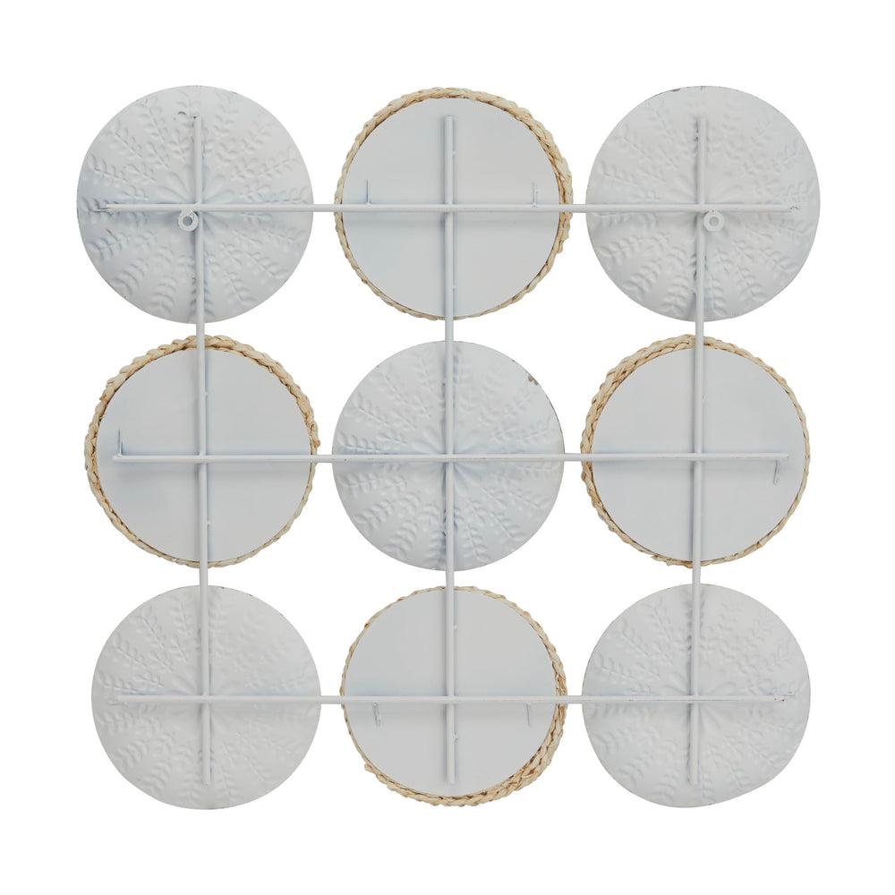 The Novogratz Metal Plate Carved Designs Wall Decor - From Where - 