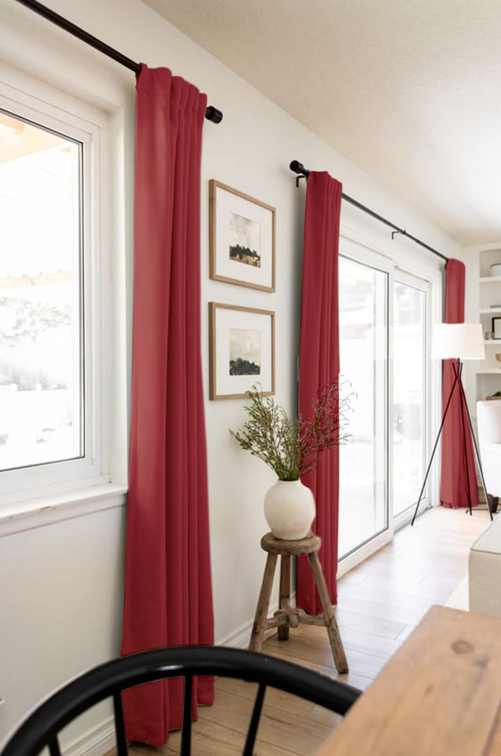 Thermal Insulated Blackout Curtains (Set of 2) - From Where - 