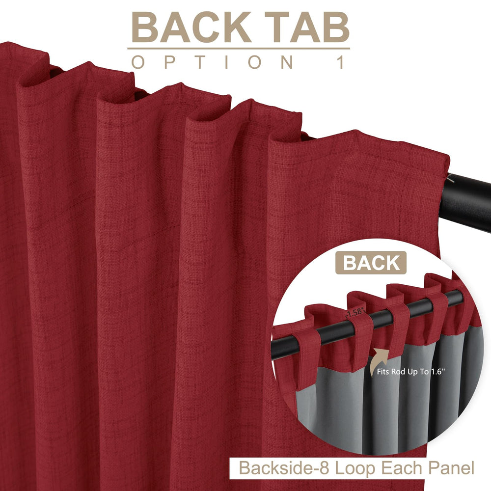 Thermal Insulated Blackout Curtains (Set of 2) - From Where - 