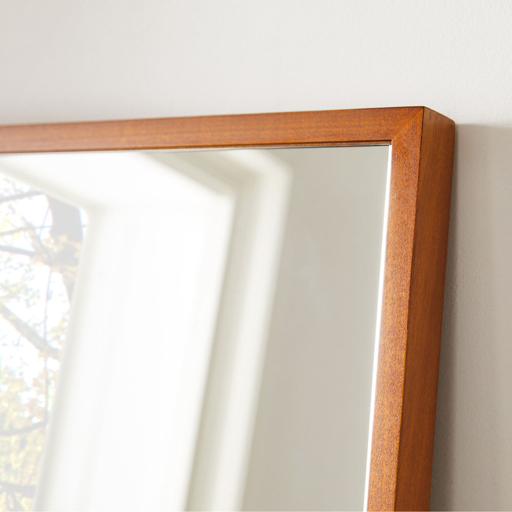 Thin Wood Floor Mirror - From Where Finds - 