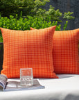 Throw Pillow Covers Stripe Square - From Where - 